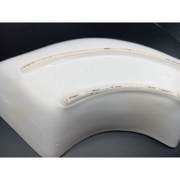 Vintage MCM California Pottery L-34 White Dish Set Replacement USA CA Bowl WHITE - Picture 5 of 6